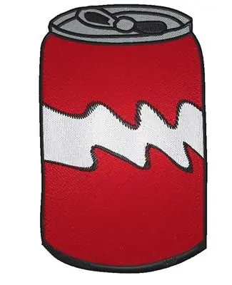 Pop Can Embroidery Design Last Chance