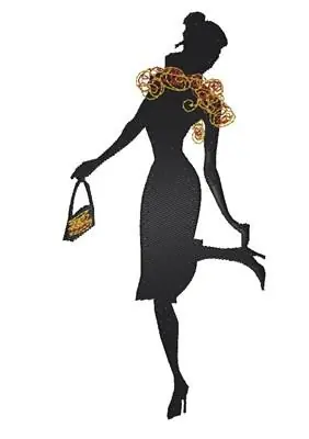 Fashion Lady Embroidery Design Trusted Brand