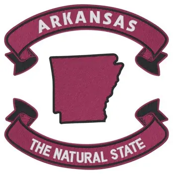 Arkansas Nickname Embroidery Design Order Now