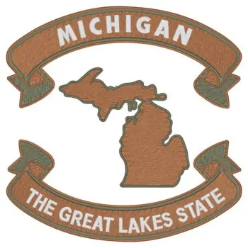 Fan Favorite Michigan Nickname Embroidery Design