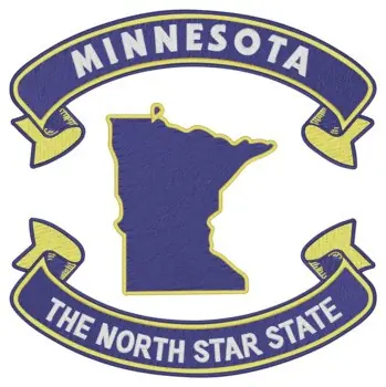Minnesota Nickname Embroidery Design Place Order