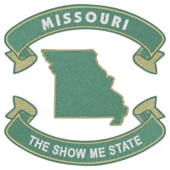 Missouri Nickname Embroidery Design Trending