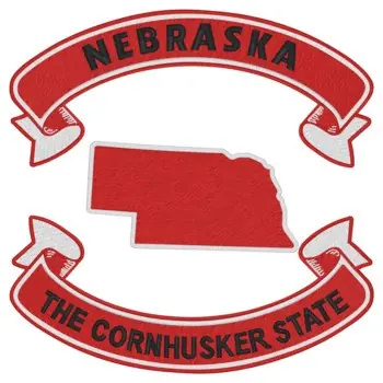 Nebraska Nickname Embroidery Design Last Chance