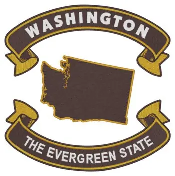 Washington Nickname Embroidery Design Markdown