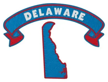 Delaware Embroidery Design Best Seller