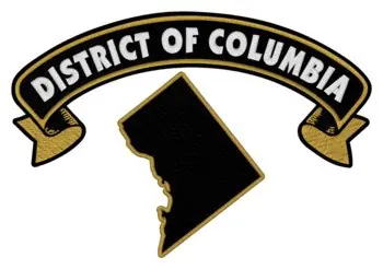District Of Columbia Embroidery Design Limited Offer