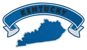 Kentucky Embroidery Design Crafted