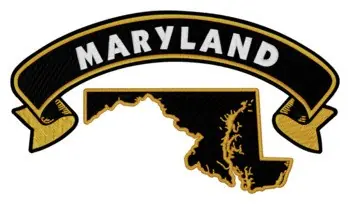 Maryland Embroidery Design Premium