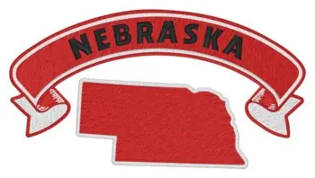 Luxury Nebraska Embroidery Design