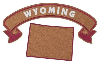 Wyoming Embroidery Design Final Sale