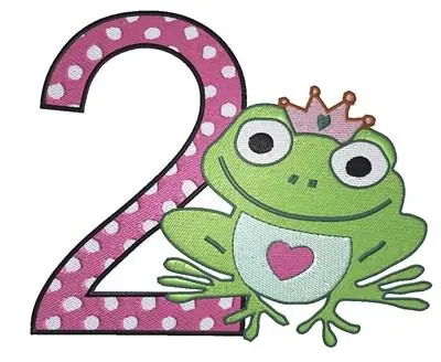 Cheap Princess Frog 2 Embroidery Design