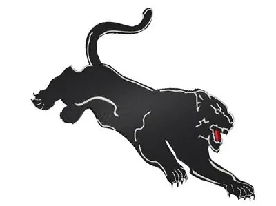 Attacking Panther Embroidery Design Direct From Manufacturer