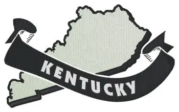 Bulk Order Kentucky Ribbon Embroidery Design