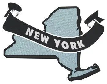 New York Ribbon Embroidery Design Seasonal Sale