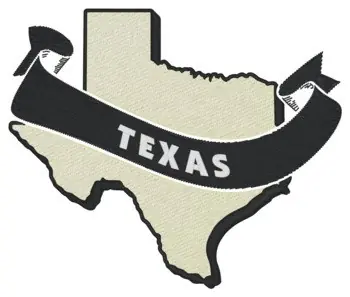 Wholesale Texas Ribbon Embroidery Design