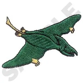 Authentic Pterodactyl Embroidery Design