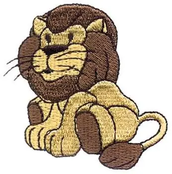 Free Shipping Lion Embroidery Design