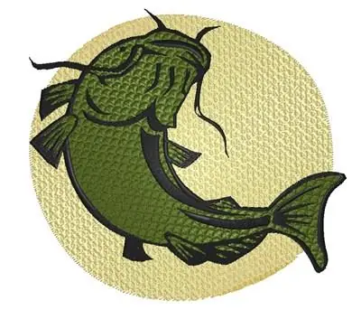 Special Discount Catfish Embroidery Design