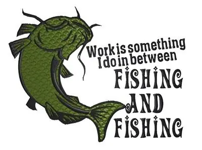 Limited Edition Catfish Work Embroidery Design