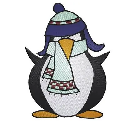 Winter Penguin Embroidery Design Special Discount