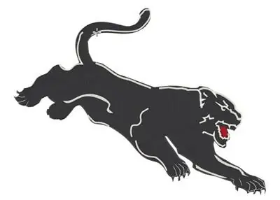 Attacking Panther XL Embroidery Design New Release