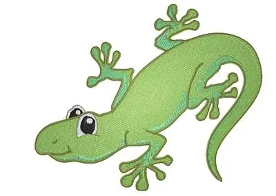 Gecko Embroidery Design Cheap