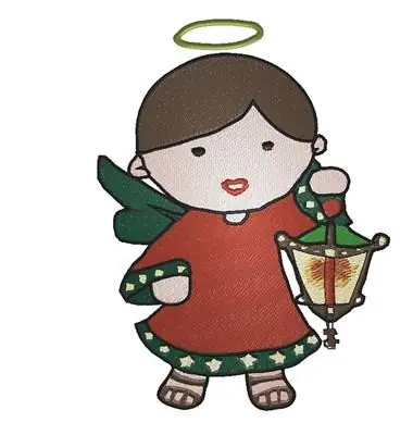Weekend Sale Little Christmas Angel Embroidery Design