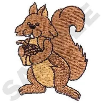 Squirrel Embroidery Design Fresh Stock