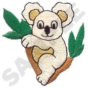 Koala Bear Embroidery Design Luxury