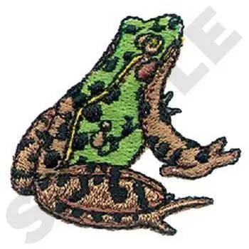 Frog Embroidery Design Price Drop