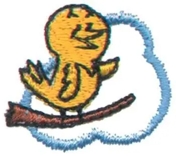 Time-Limited Bird on a Limb Embroidery Design