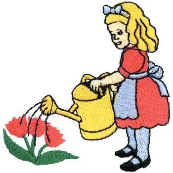 Mary Quite Contrary Embroidery Design Trusted Brand