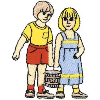 Hot Deal Jack And Jill Embroidery Design