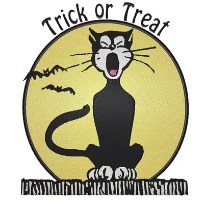 Buy Direct Trick Or Treat Embroidery Design
