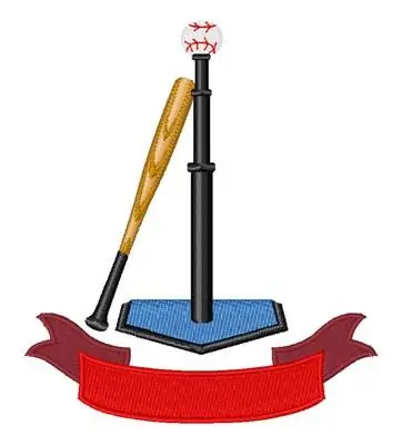 Tee Ball Stand Embroidery Design Big Sale