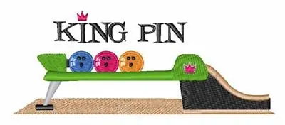 King Pin Embroidery Design Certified