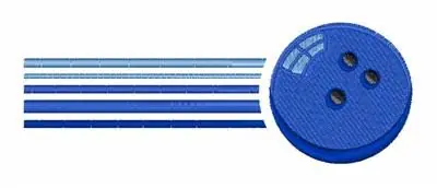 Hot Picks Bowling Ball Embroidery Design