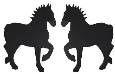 Buy Today 2 Horses Embroidery Design