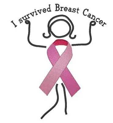 Exclusive Offer Breast Cancer Survivor Embroidery Design