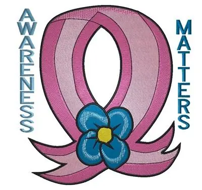 Wholesale Awareness Matters Embroidery Design