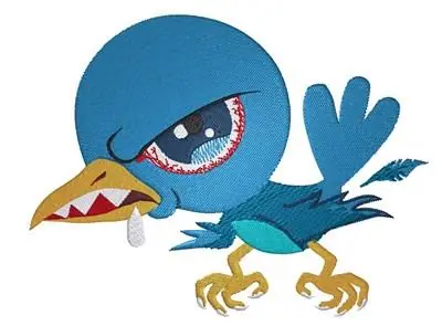 Rabid Bird Embroidery Design Money Back Guarantee