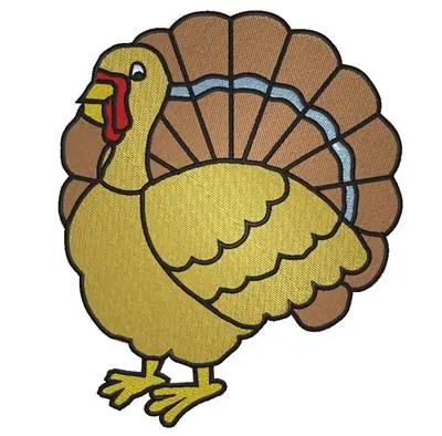 Holiday Sale Turkey Bird Embroidery Design