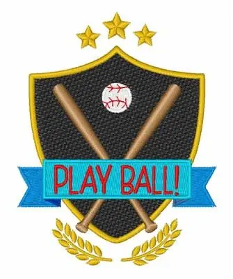 Play Ball Embroidery Design Deal