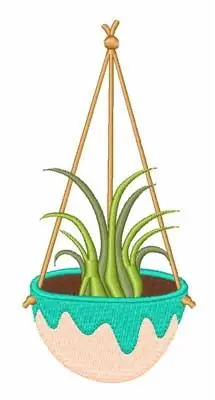Succulent Plant Embroidery Design Latest