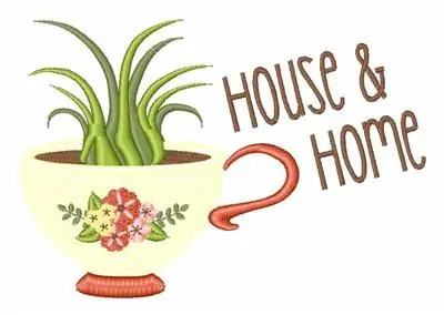 House & Home Embroidery Design Money Back Guarantee