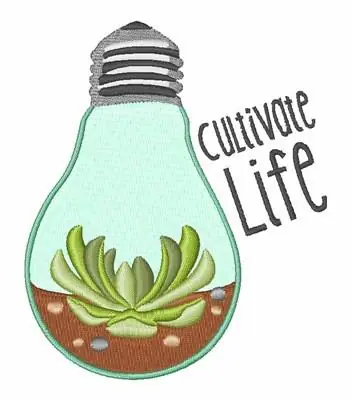 Bargain Cultivate Life Embroidery Design