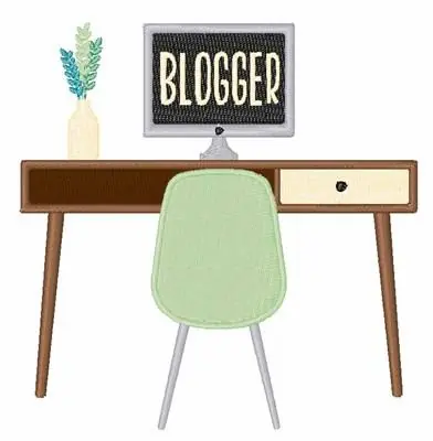 Computer Blogger Embroidery Design Deal
