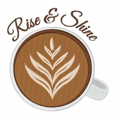 Rise & Shine Embroidery Design While Supplies Last