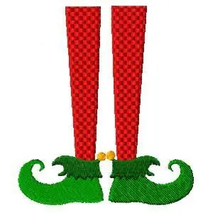 Editor’s Pick Elf Feet Embroidery Design