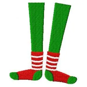 Stocking Feet Embroidery Design Fresh Stock